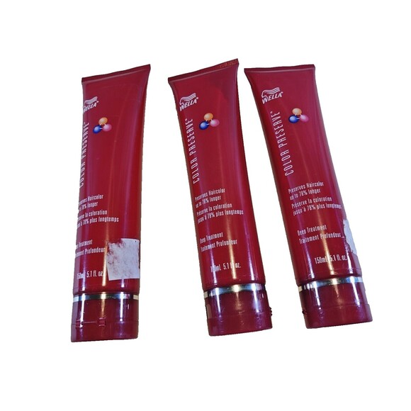 3 Wella Color Preserve DEEP TREATMENT Moisturizing 5.1 oz Each (709) - Picture 1 of 2